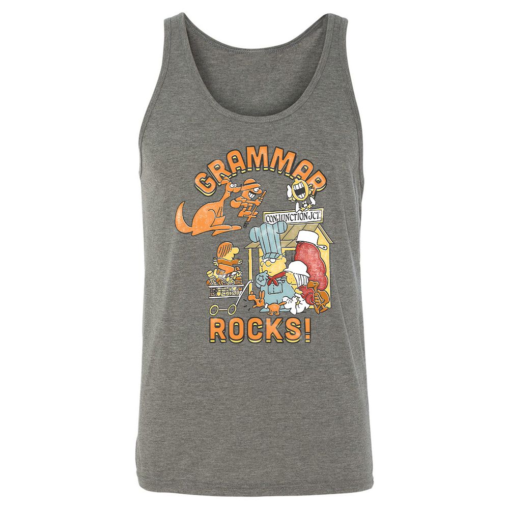 Unisex Jersey Tank - Y14MMGMR - Grey Triblend - 2