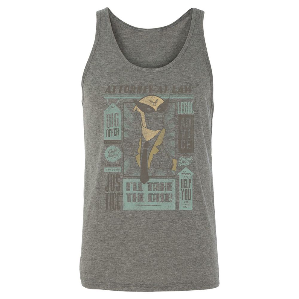 Unisex Jersey Tank - RYZ1QY46 - Grey Triblend - 2