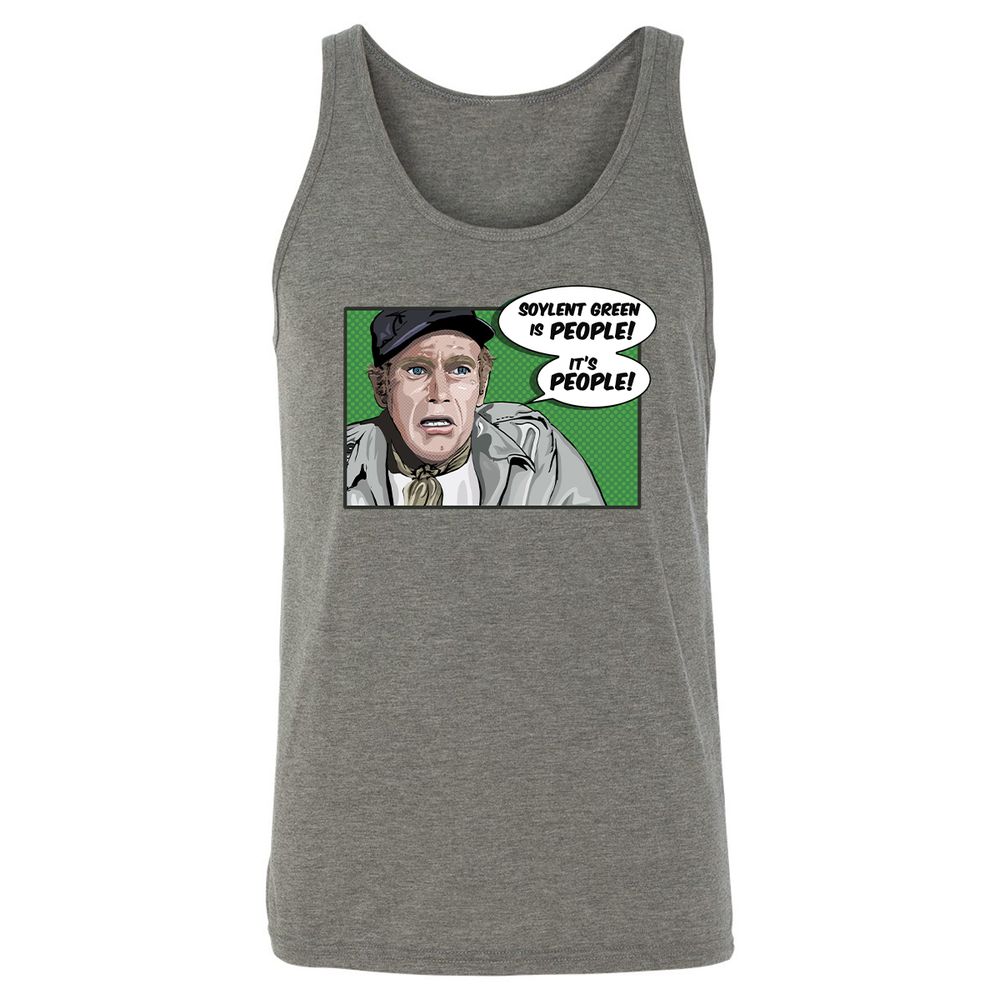 Unisex Jersey Tank - S2ZDXZML - Grey Triblend - 2