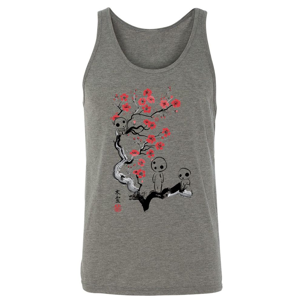 Unisex Jersey Tank - RLKMV446 - Grey Triblend - 2