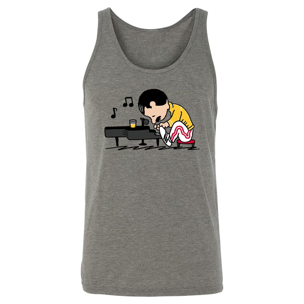 Unisex Jersey Tank - 6L67D24Y - Grey Triblend - 2
