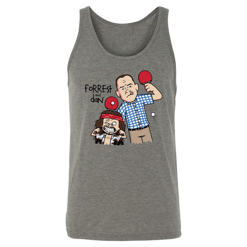 Forrest and Dan - Grey Triblend - 2
