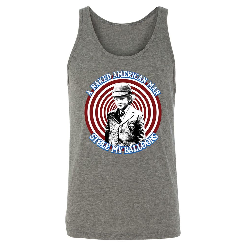 Unisex Jersey Tank - 4SHVUEYN - Grey Triblend - 2