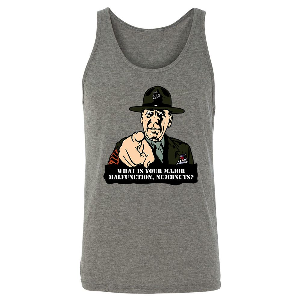 Unisex Jersey Tank - 3M1RJ74V - Grey Triblend - 2