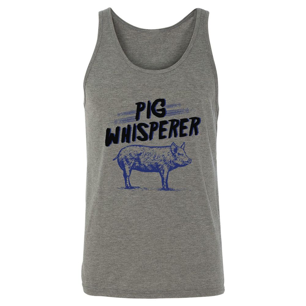 Unisex Jersey Tank - E3CYAHE4 - Grey Triblend - 2