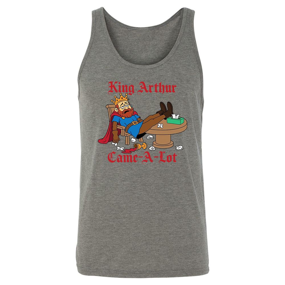 Arthur Came A Lot - Grey Triblend - 2