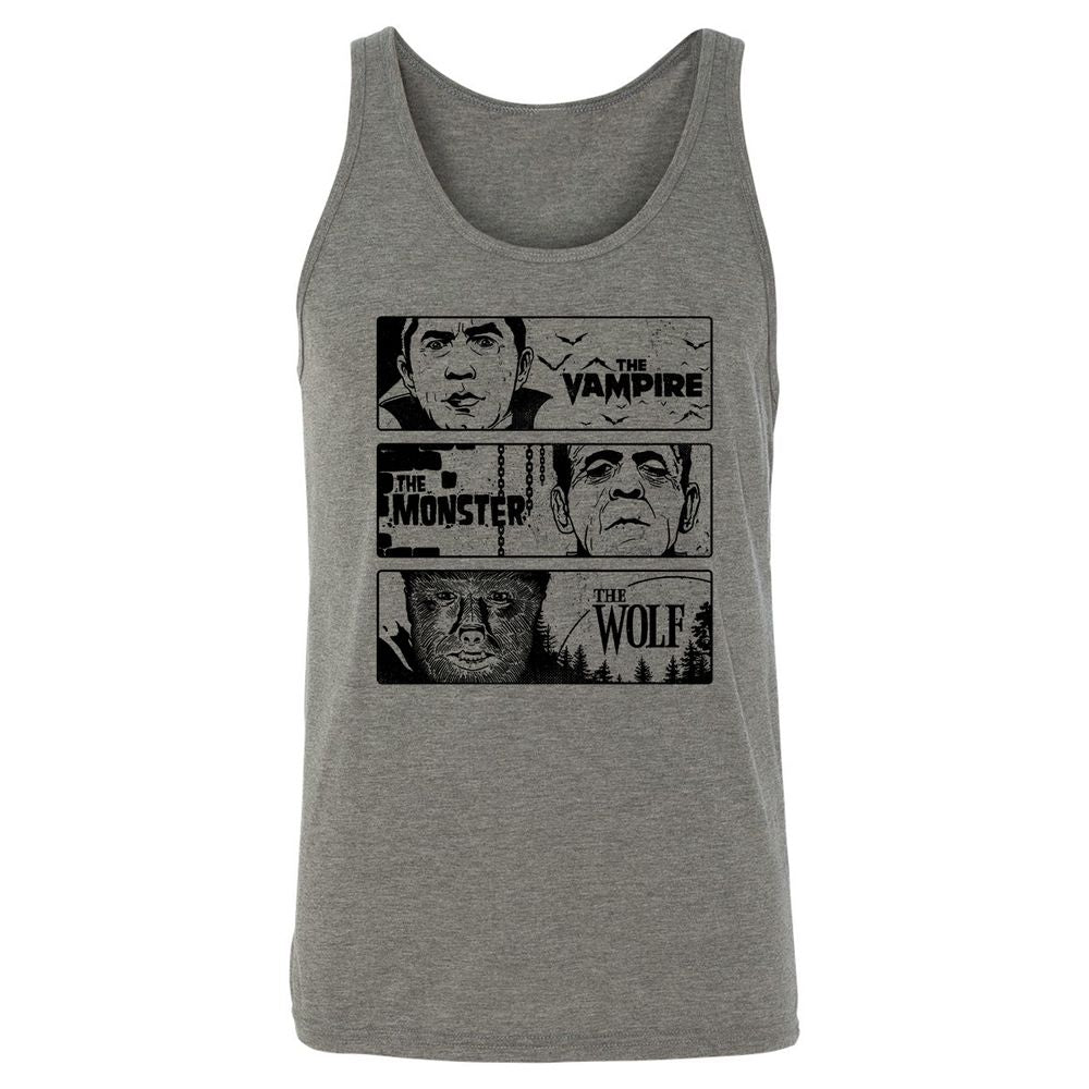 Unisex Jersey Tank - JCJR3U3X - Grey Triblend - 2