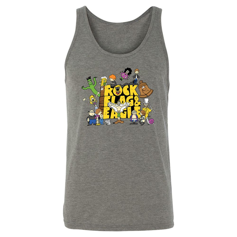 Unisex Jersey Tank - PCD3MAHU - Grey Triblend - 2