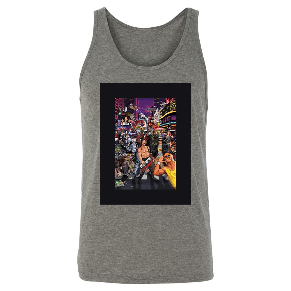 Unisex Jersey Tank - XM81DW77 - Grey Triblend - 2
