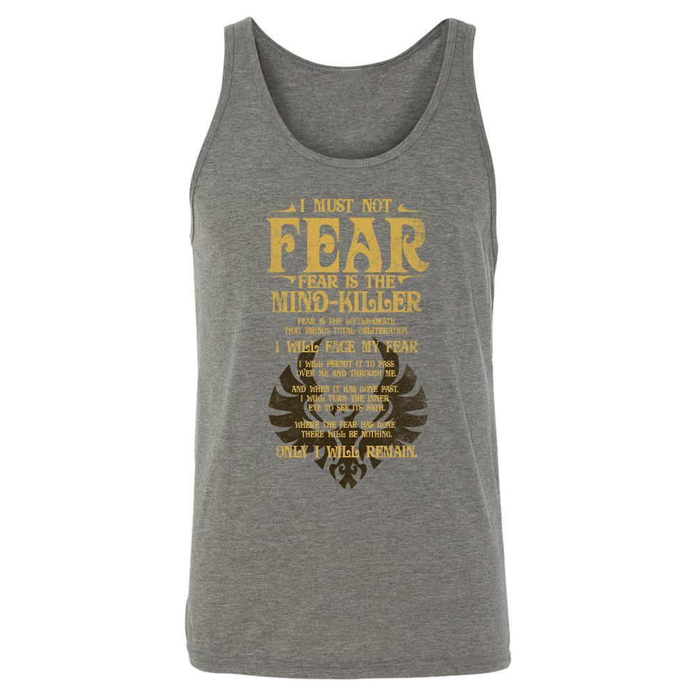 Unisex Jersey Tank - FZQJ48FQ - Grey Triblend - 2