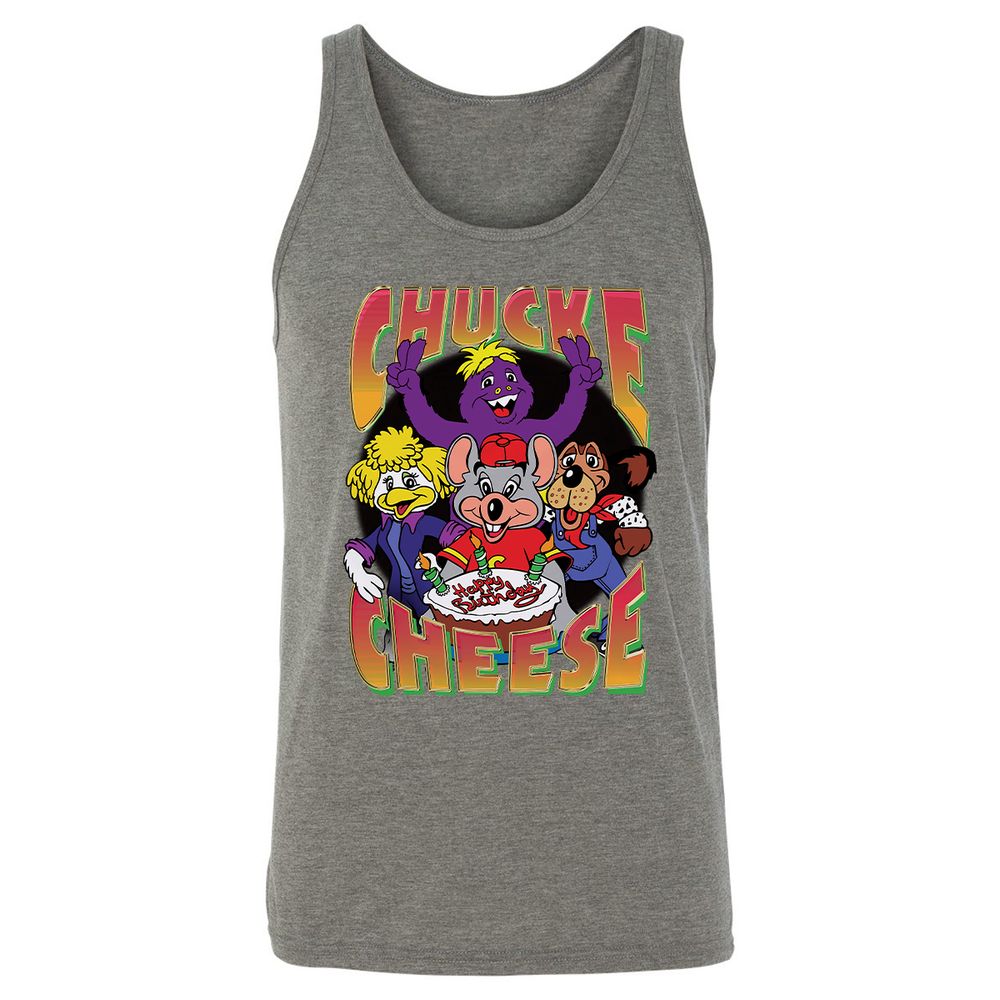 Unisex Jersey Tank - D5UVB6JP - Grey Triblend - 2