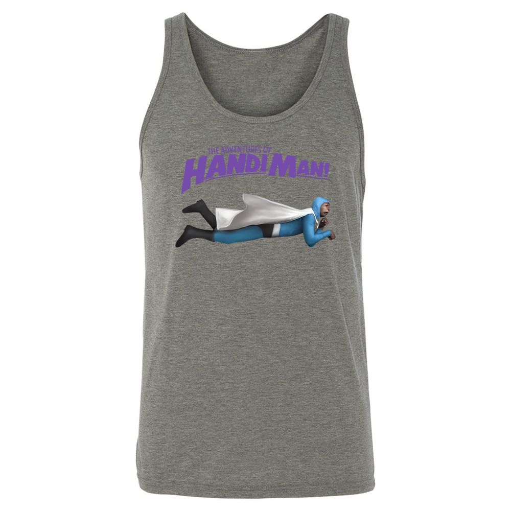 Unisex Jersey Tank - 9UG8X64S - Grey Triblend - 2