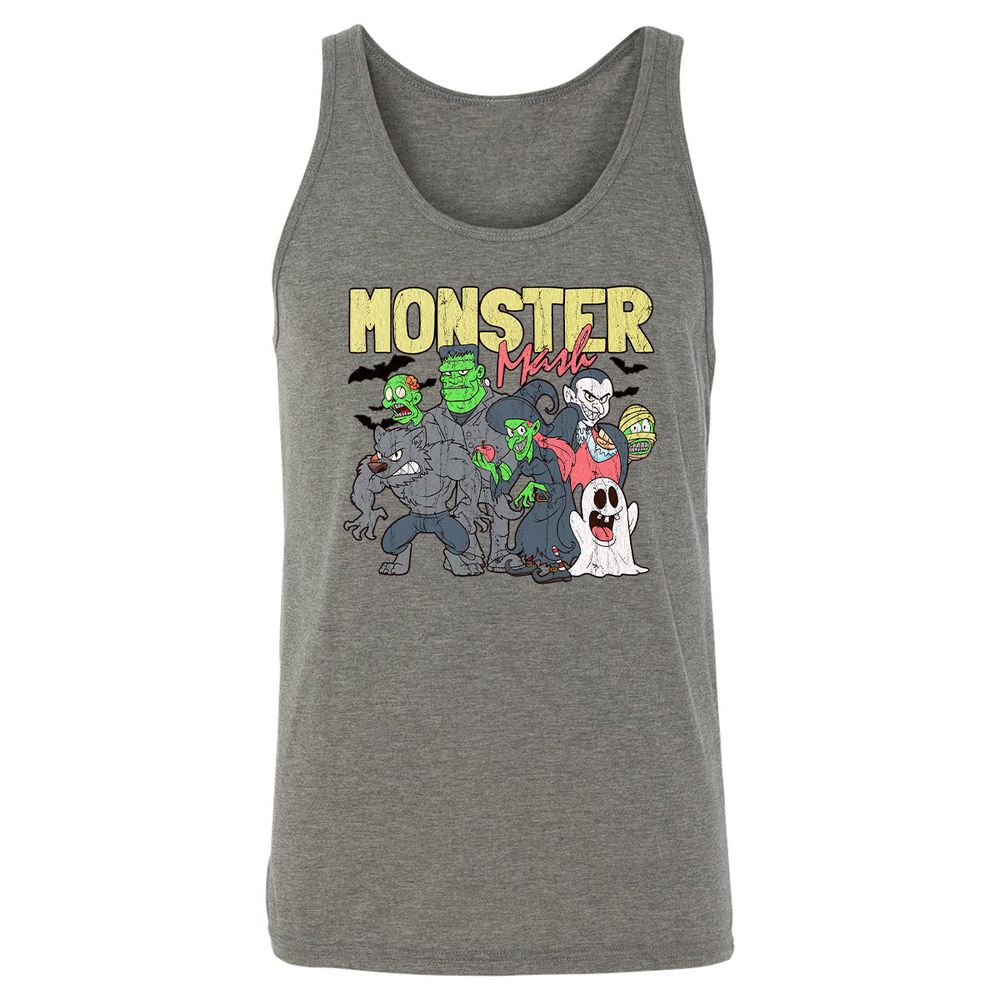 Unisex Jersey Tank - C7RYBBFF - Grey Triblend - 2