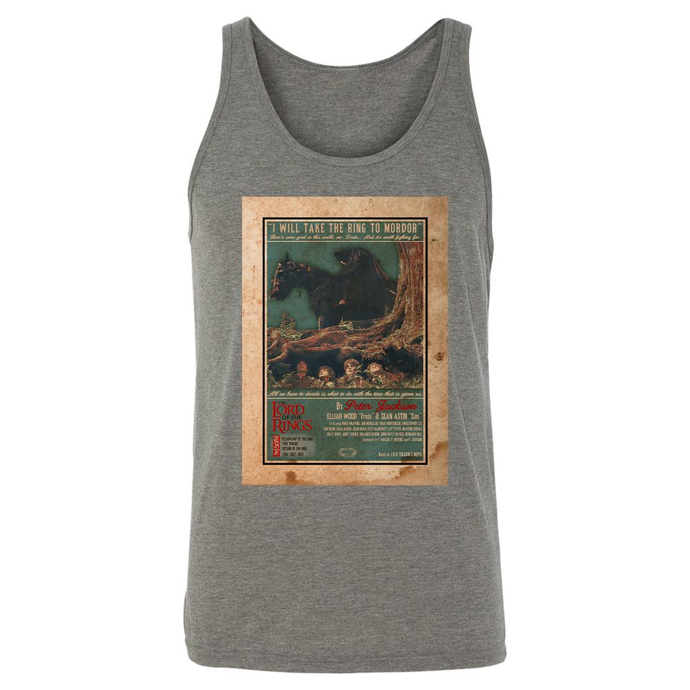 Unisex Jersey Tank - ETUPHZ15 - Grey Triblend - 2