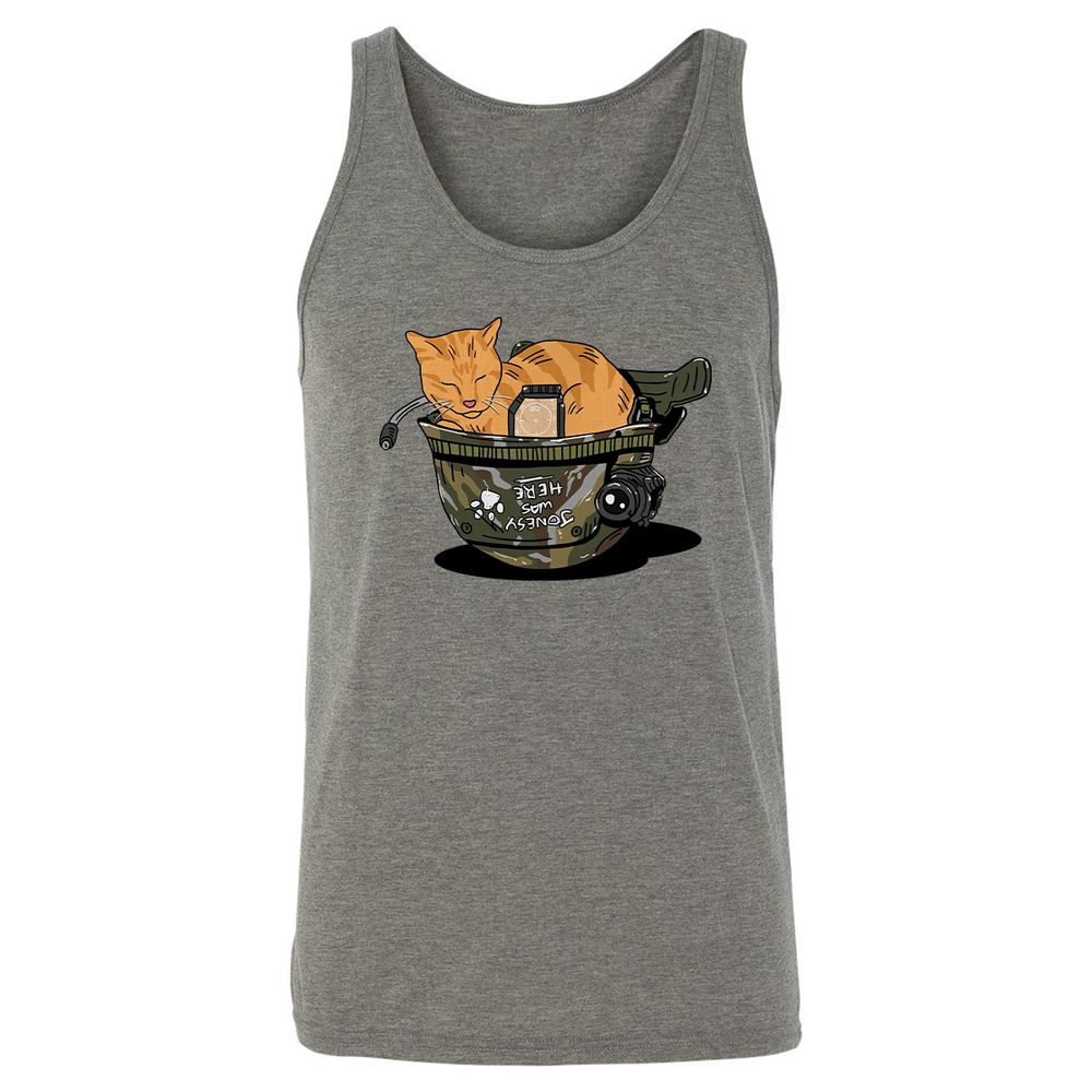 Unisex Jersey Tank - E9SQGK1B - Grey Triblend - 2