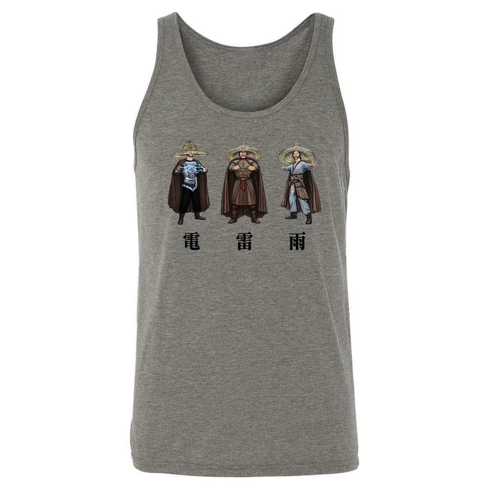 Unisex Jersey Tank - YXDJ5E5M - Grey Triblend - 2