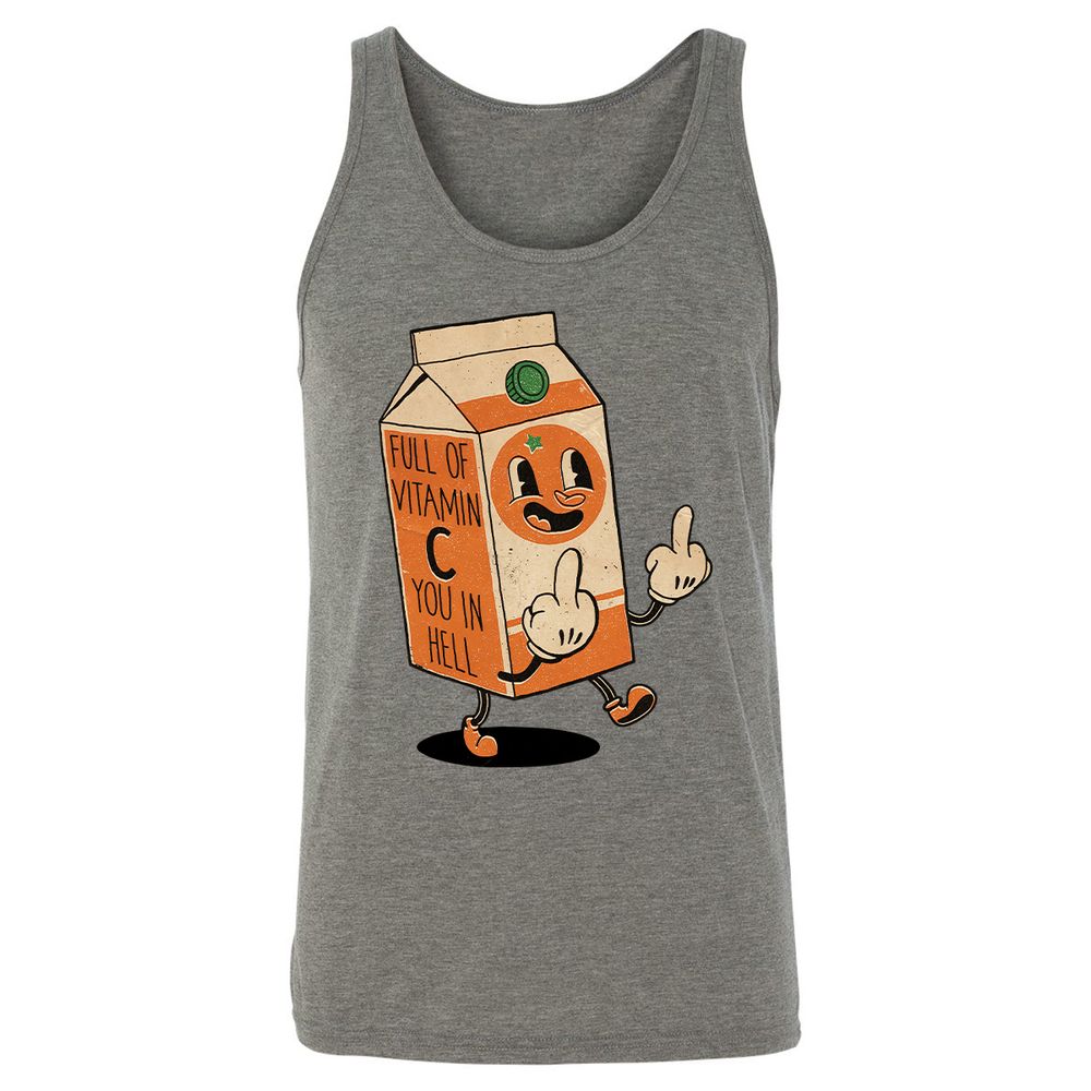 Unisex Jersey Tank - Z957S1J9 - Grey Triblend - 2