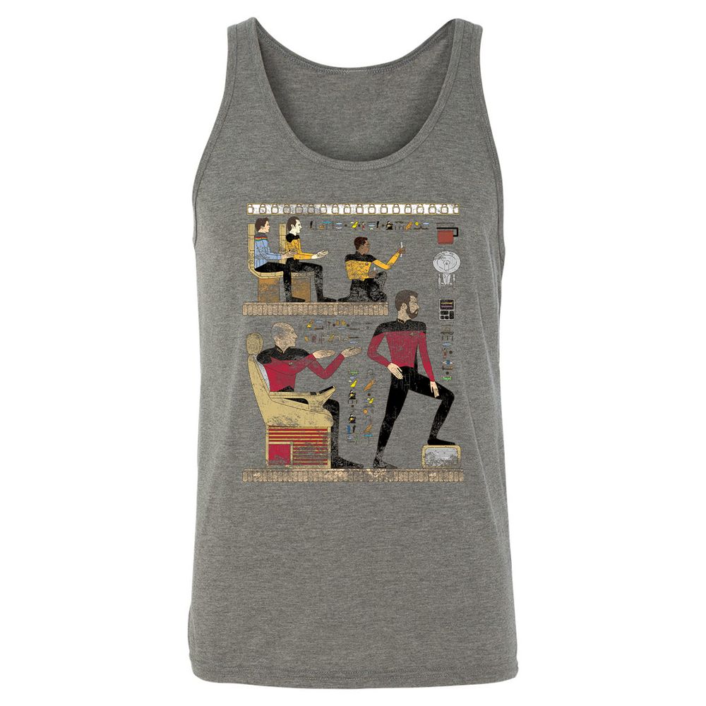 Unisex Jersey Tank - X18SKCAR - Grey Triblend - 2