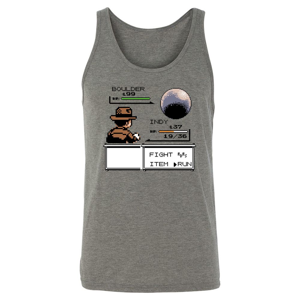 Unisex Jersey Tank - BDZE3RRG - Grey Triblend - 2