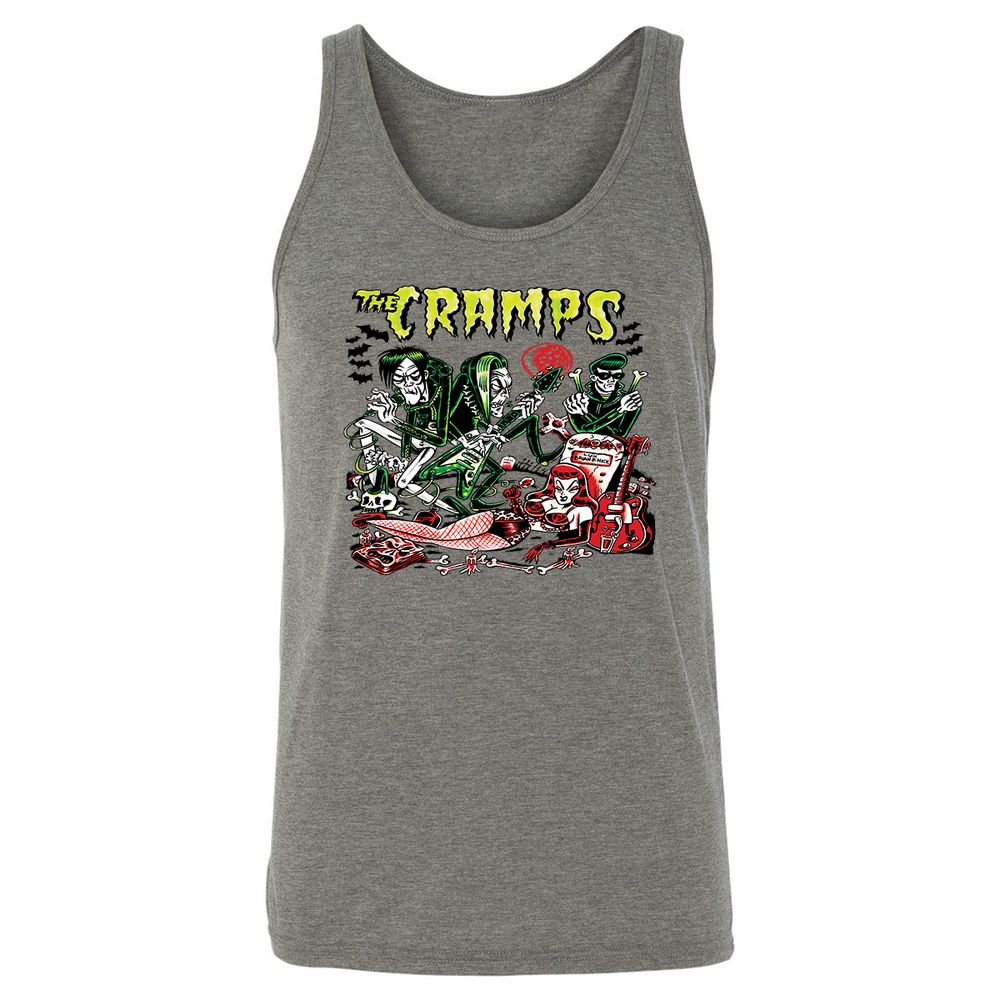 Unisex Jersey Tank - PAR9FXE6 - Grey Triblend - 2