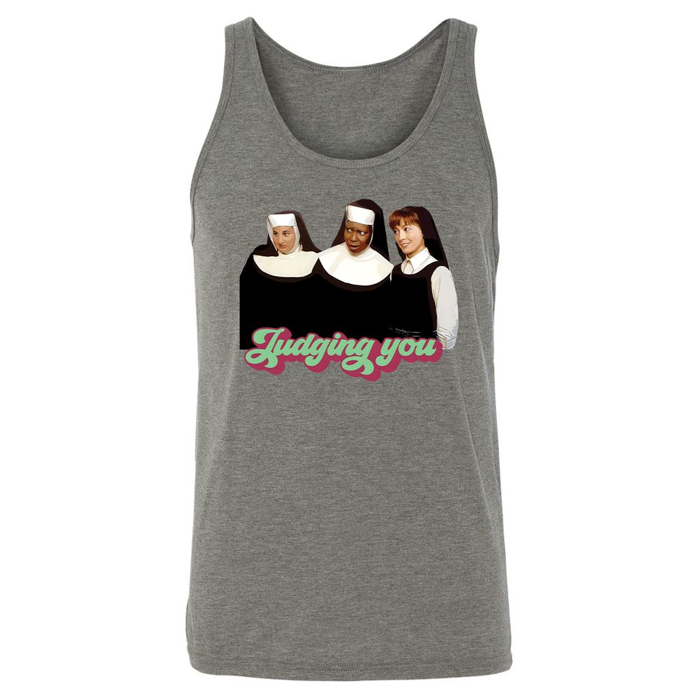 Unisex Jersey Tank - 84J6PTHZ - Grey Triblend - 2