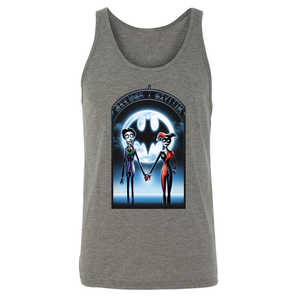Unisex Jersey Tank - 8NNTJ1RC - Grey Triblend - 2