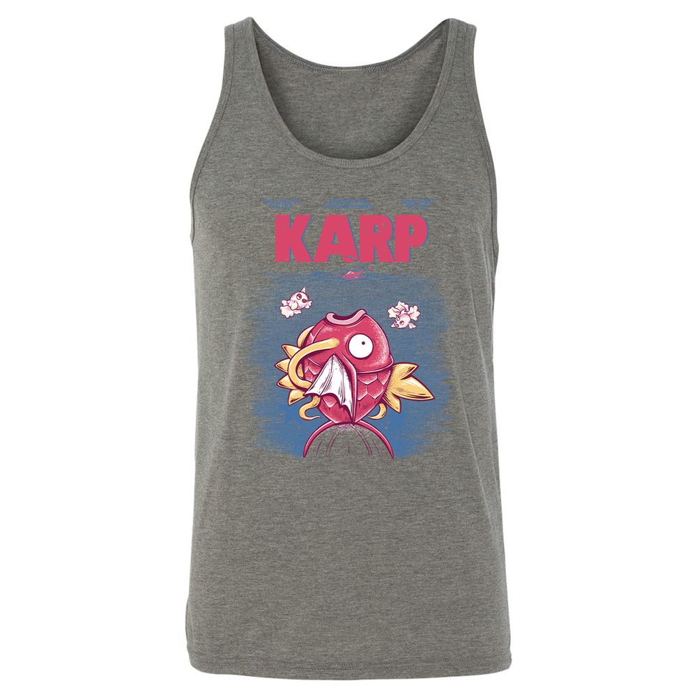 Unisex Jersey Tank - LQ751CW5 - Grey Triblend - 2