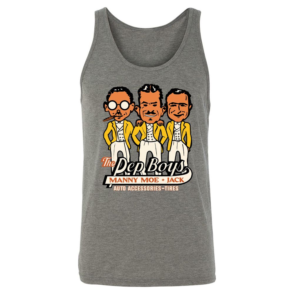 Unisex Jersey Tank - EEGS2D3R - Grey Triblend - 2
