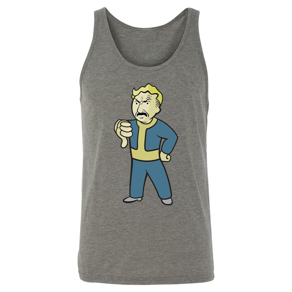 Unisex Jersey Tank - PX5XPJH8 - Grey Triblend - 2