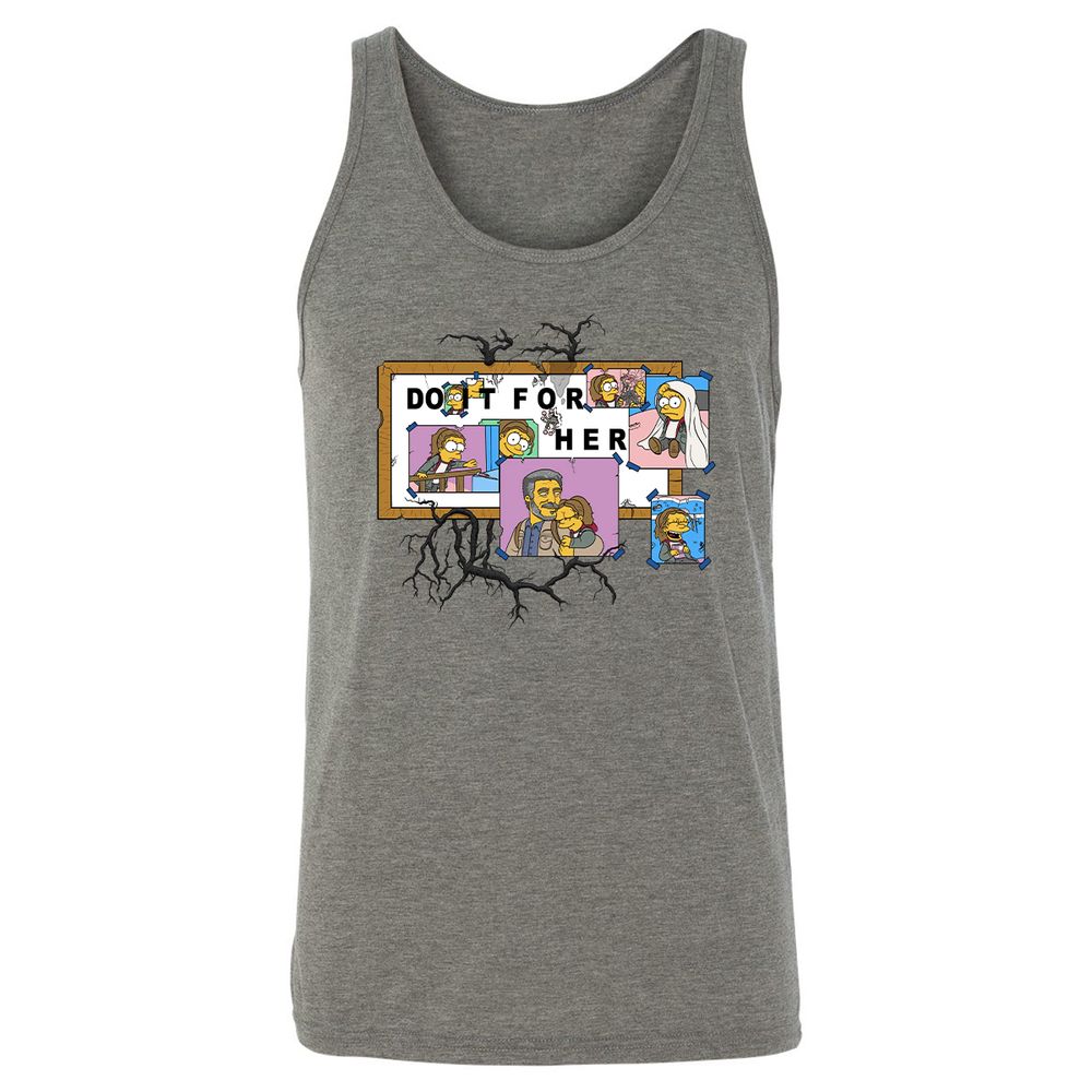 Unisex Jersey Tank - G55RDMD3 - Grey Triblend - 2