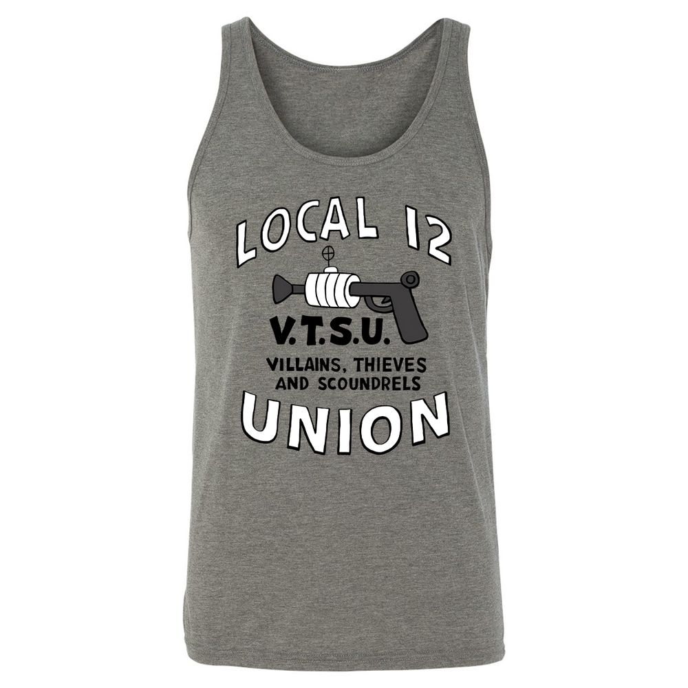 Unisex Jersey Tank - FETANWTV - Grey Triblend - 2