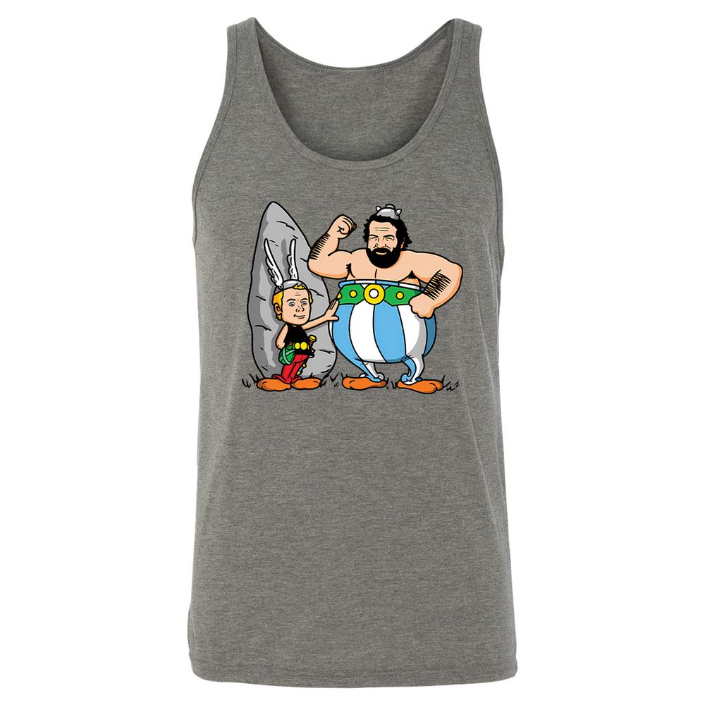 Unisex Jersey Tank - 28M3ZX8A - Grey Triblend - 2