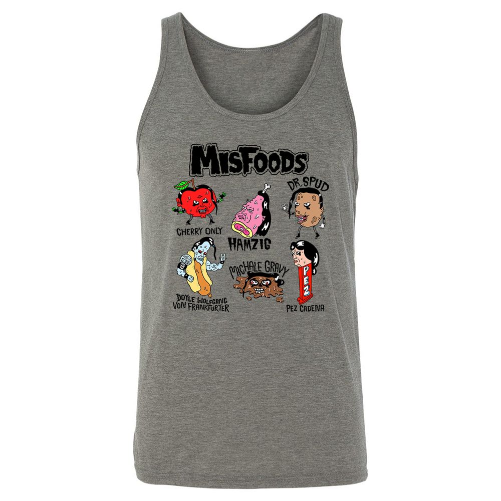 Unisex Jersey Tank - XHGAMV9S - Grey Triblend - 2