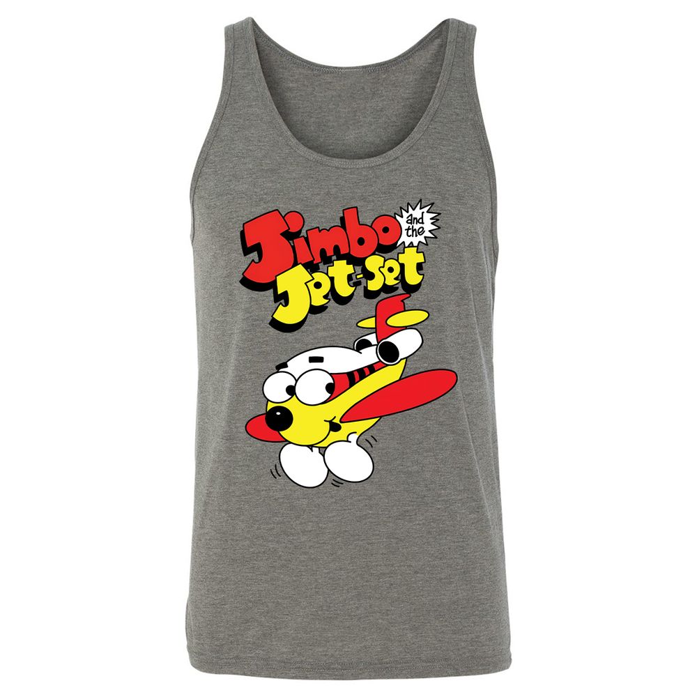 Unisex Jersey Tank - 32K4UEQP - Grey Triblend - 2