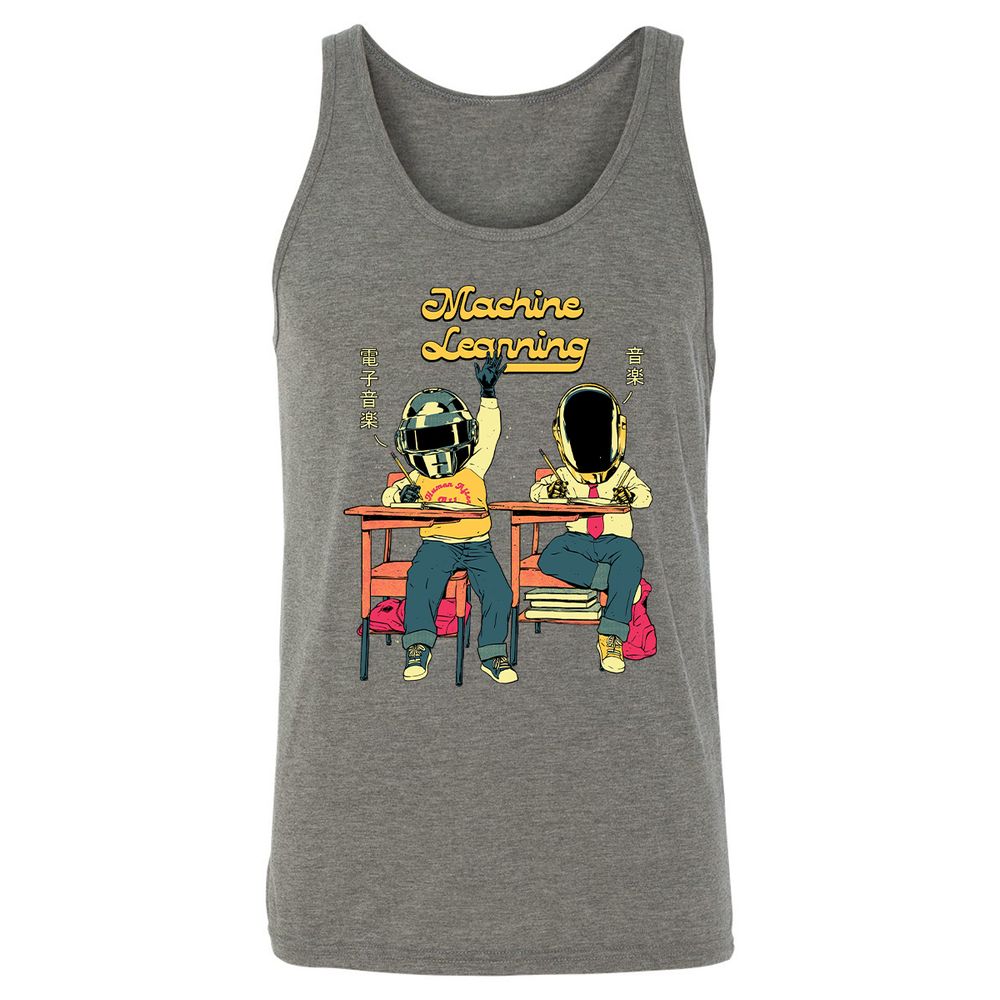 Unisex Jersey Tank - RSCWZK9X - Grey Triblend - 2