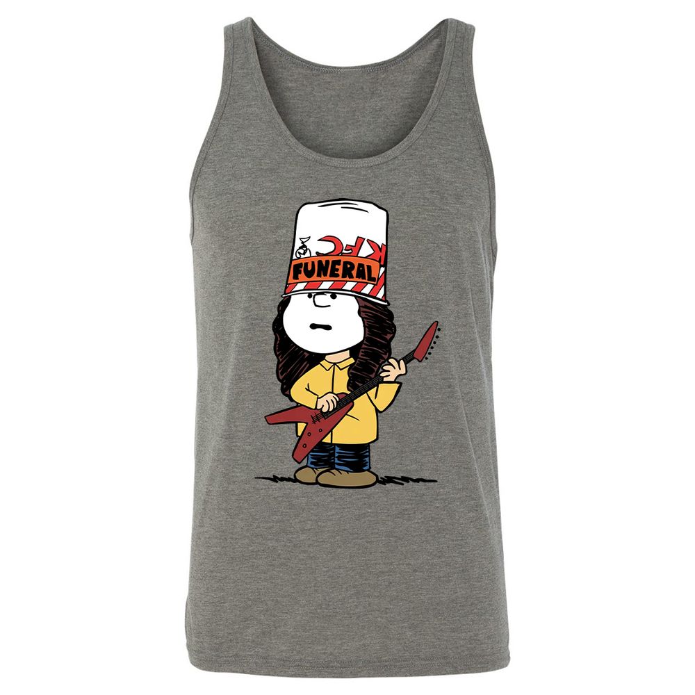 Unisex Jersey Tank - PKR7P895 - Grey Triblend - 2