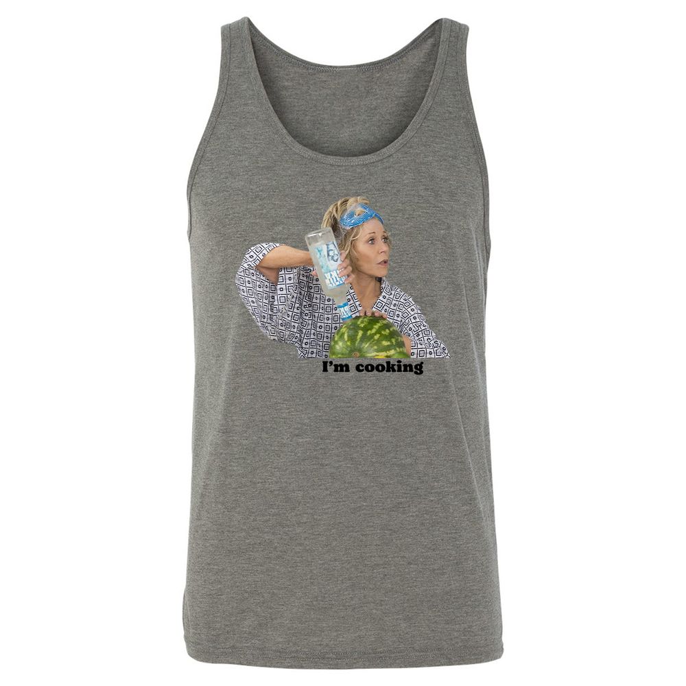Unisex Jersey Tank - RBQNN2RQ - Grey Triblend - 2