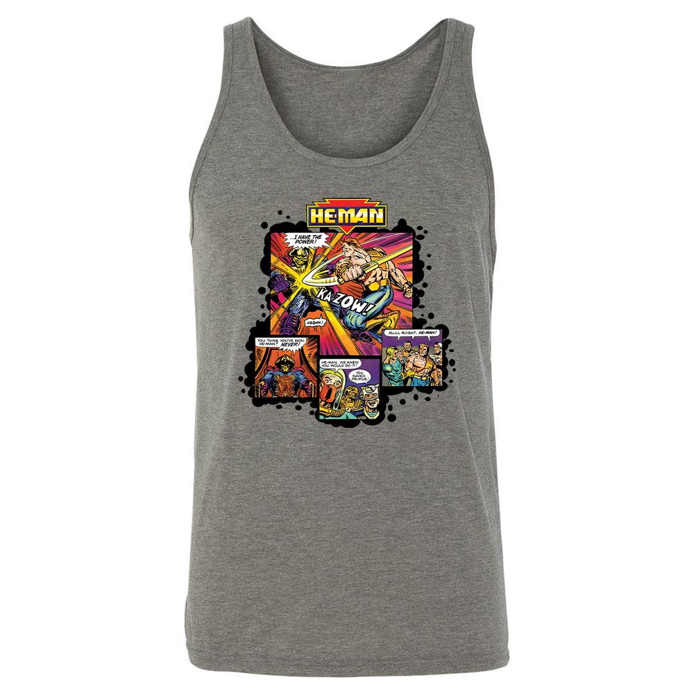 Unisex Jersey Tank - NPL89HHG - Grey Triblend - 2