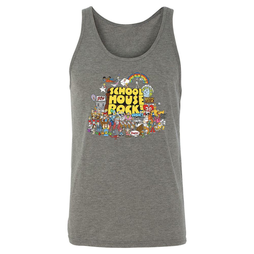Unisex Jersey Tank - RCNA9TL3 - Grey Triblend - 2