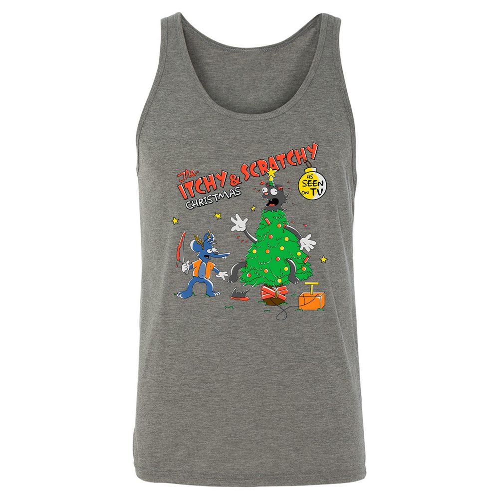 Unisex Jersey Tank - YX9DX557 - Grey Triblend - 2