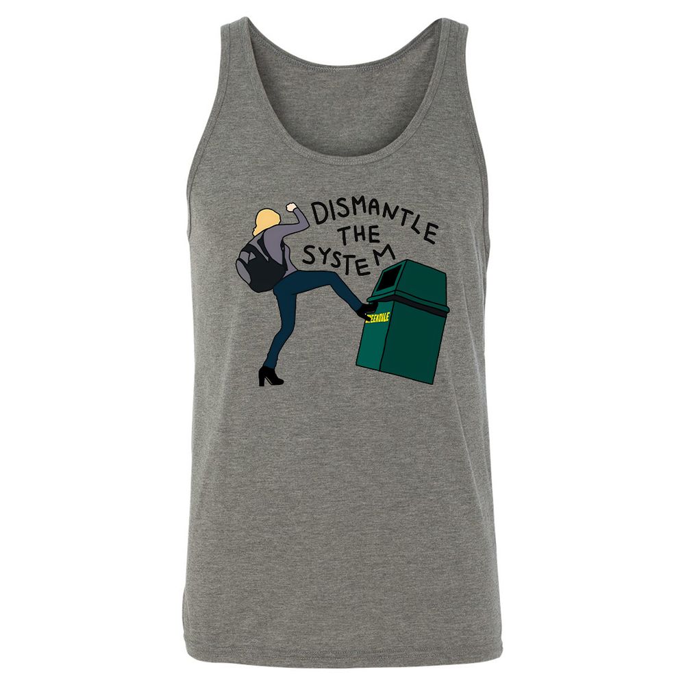 Unisex Jersey Tank - MP32CA7D - Grey Triblend - 2
