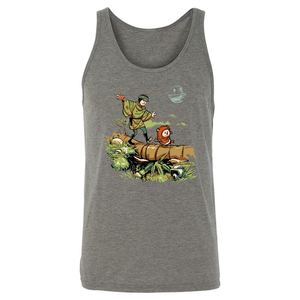 Unisex Jersey Tank - PTN5RNK1 - Grey Triblend - 2