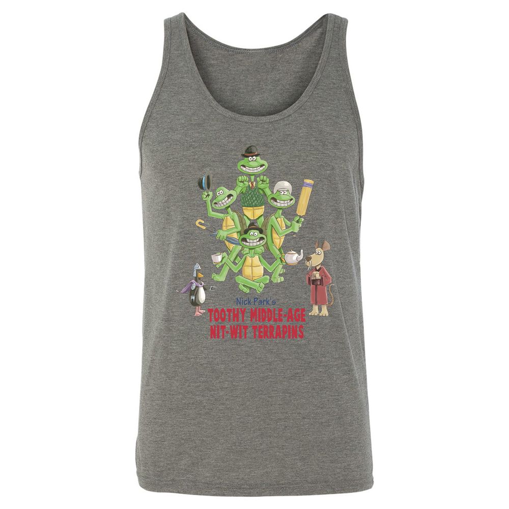 Unisex Jersey Tank - S3DZDW5Q - Grey Triblend - 2