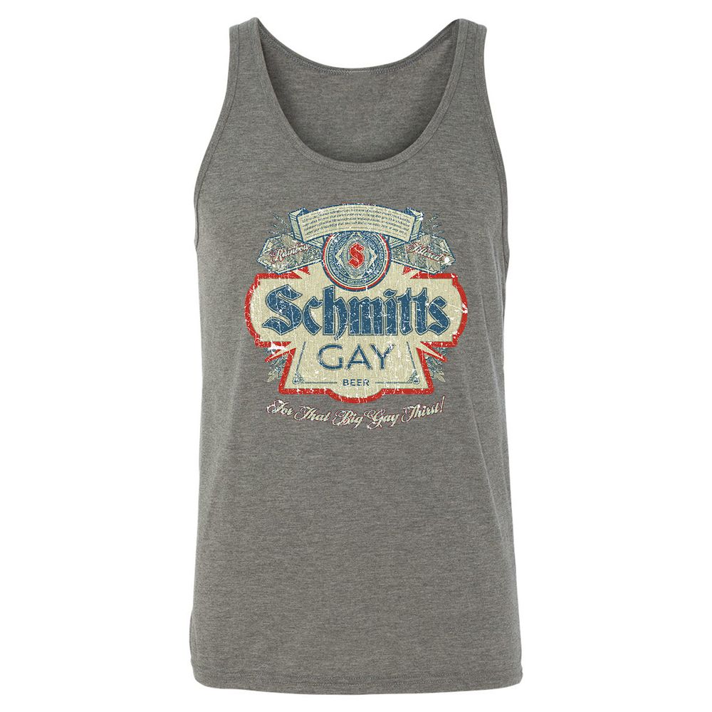 Schmitts Gay Beer - Grey Triblend - 2