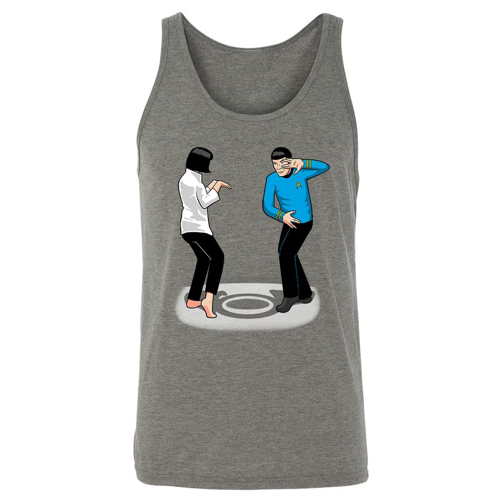 Unisex Jersey Tank - THV4USNG - Grey Triblend - 2