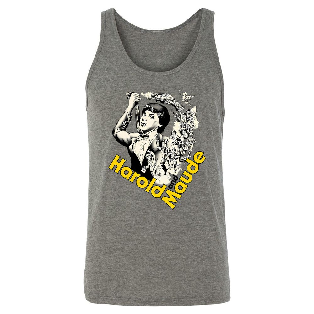 Unisex Jersey Tank - KGJK3NJC - Grey Triblend - 2