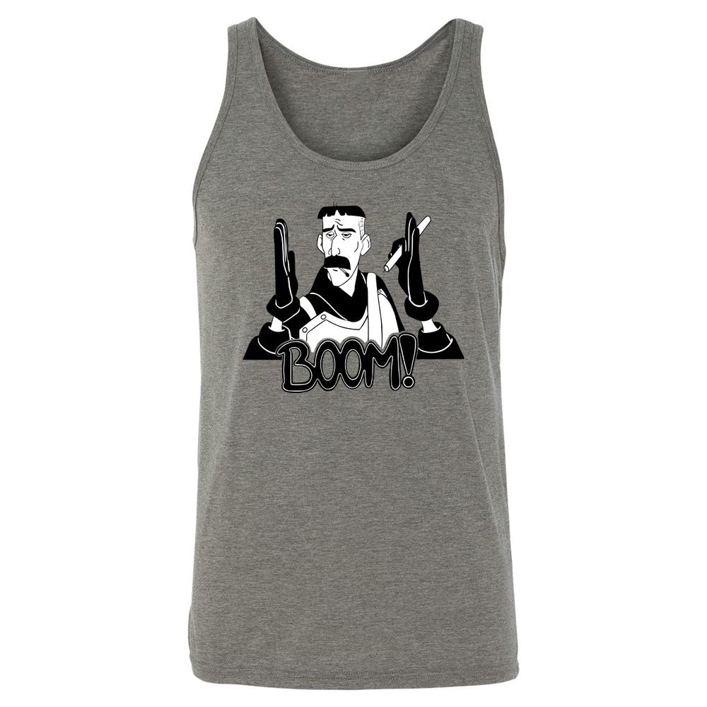 Unisex Jersey Tank - WNWDYXPA - Grey Triblend - 2