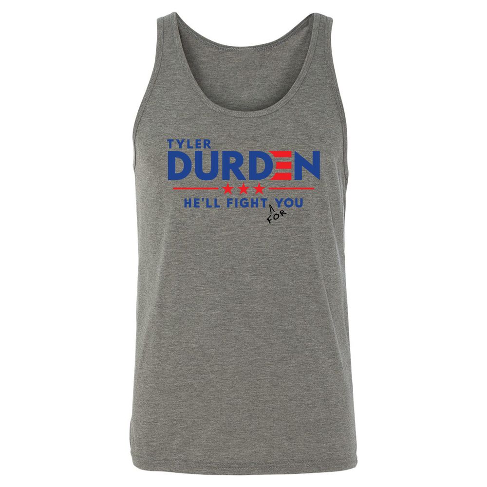 Unisex Jersey Tank - 4H77MX1H - Grey Triblend - 2