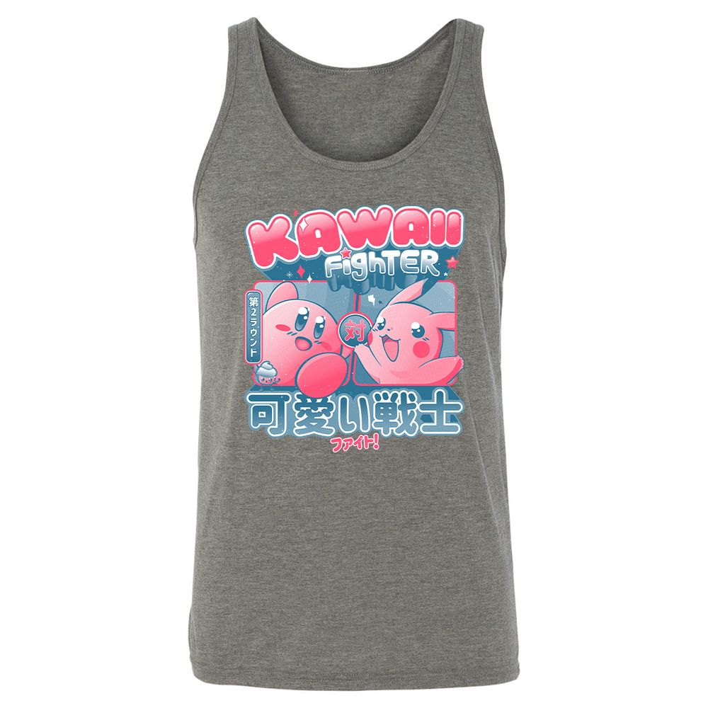 Unisex Jersey Tank - JHF4E23P - Grey Triblend - 2