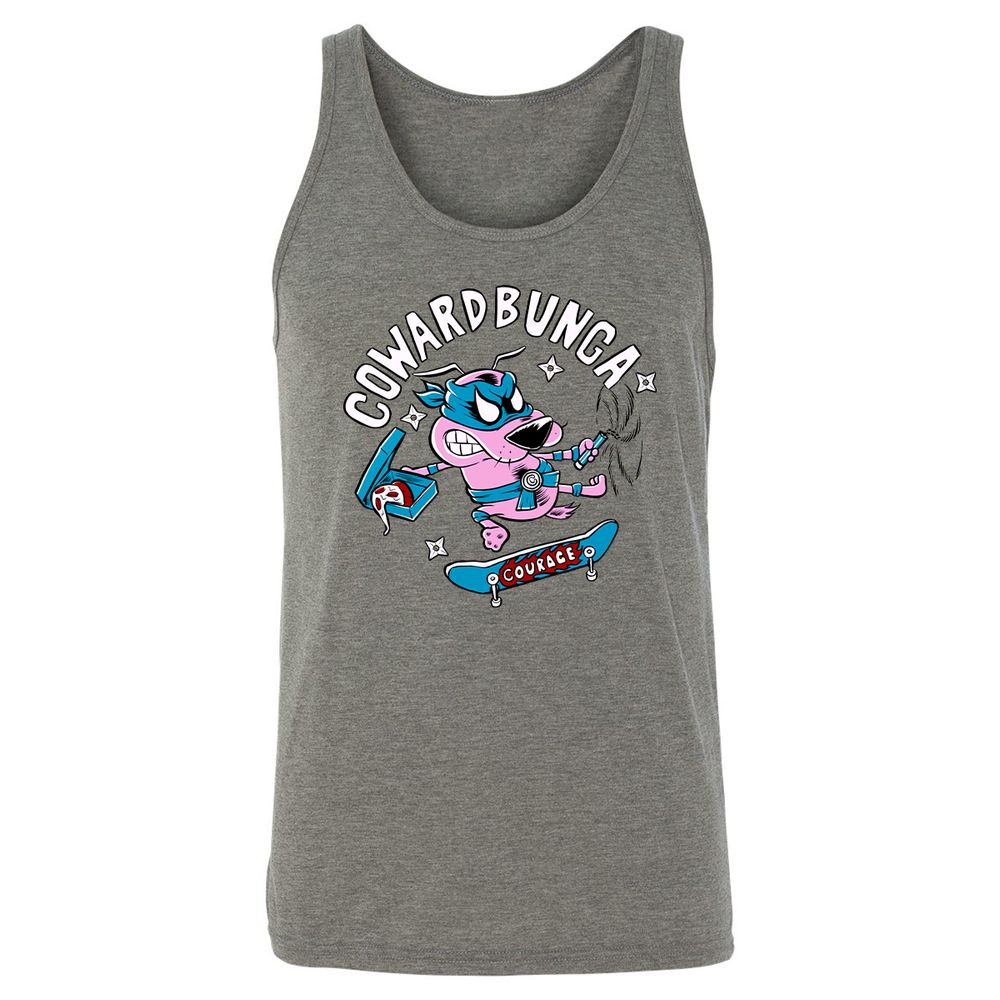 Unisex Jersey Tank - QT54WMJ3 - Grey Triblend - 2